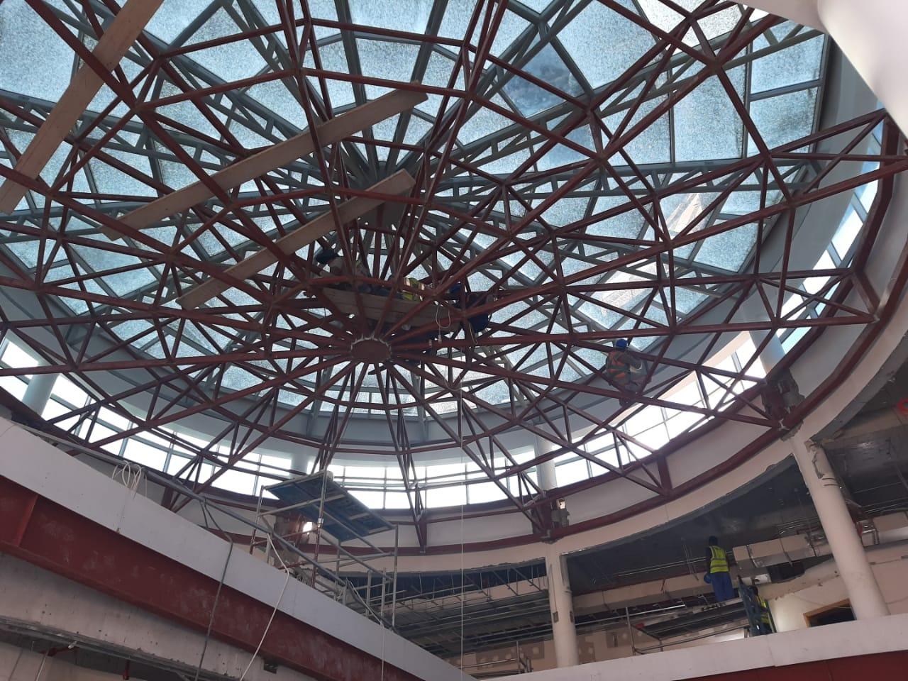 Skylight Structure — Jaguar Showroom