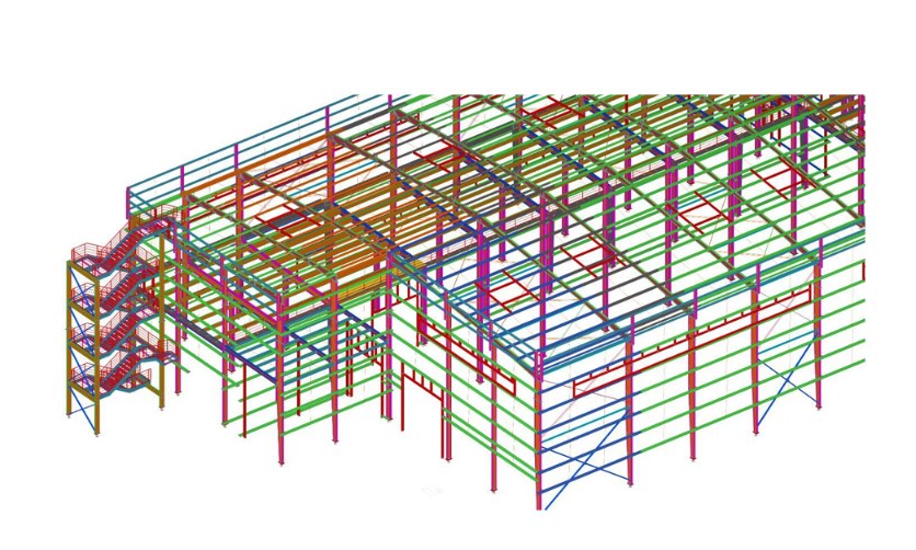 G+1 Pre-Engineered Building with Fascia