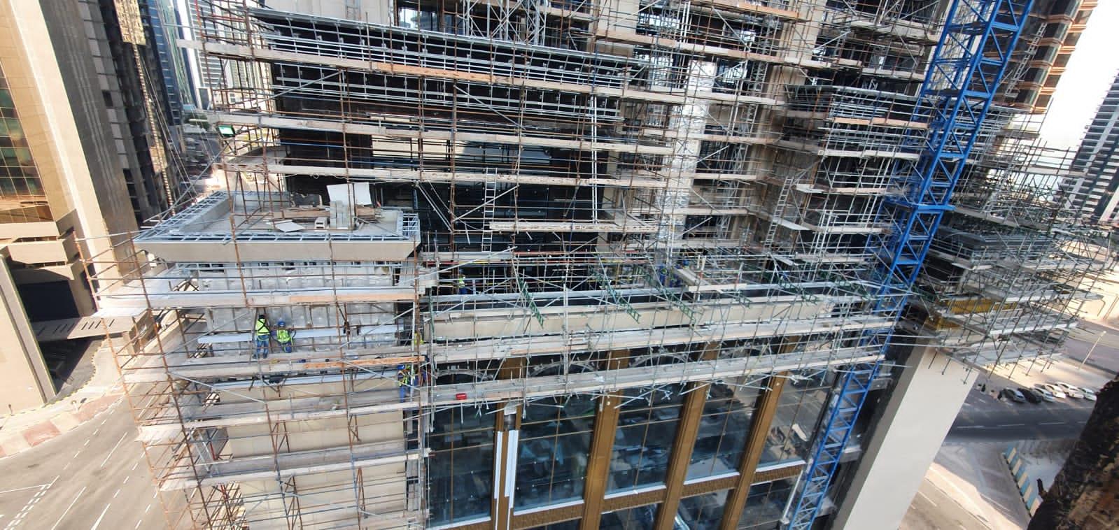 Waldorf Astoria Hotel — Marble Cladding Support